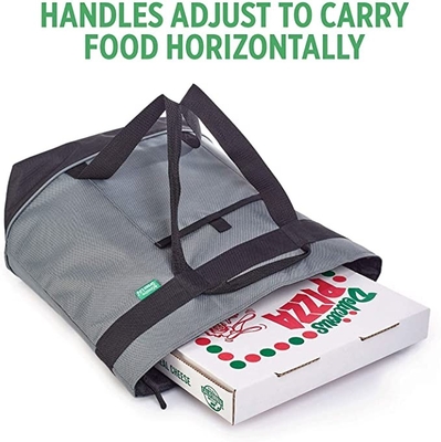 La suavidad la termal de Gray Insulated Cooler Bag HD echó a un lado refrigerador aislado