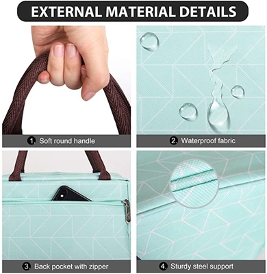 Oxford aisló la prenda impermeable de Tote Bag Resuable Shopping Bag para los hombres de las mujeres