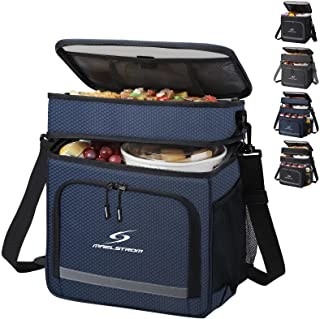 Bolso más fresco aislado hermético plegable del almuerzo reutilizable para los hombres de las mujeres