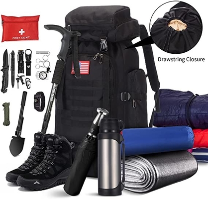 70l que acampa caminando el viaje Daypack de la prenda impermeable de la mochila de Molle de la mochila