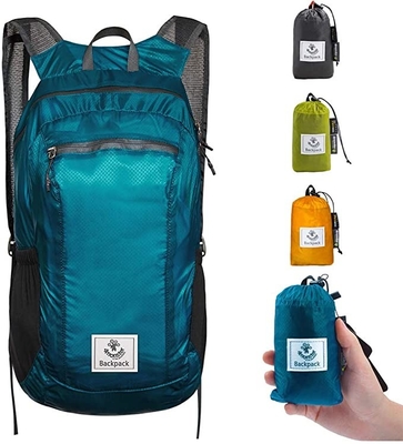 Caminar el material resistente ligero de agua 70L Oxford de la mochila de Daypack Packable