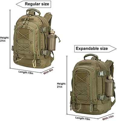 Material militar táctico extensible de Oxford de la mochila que acampa 60l