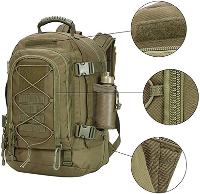 Material militar táctico extensible de Oxford de la mochila que acampa 60l