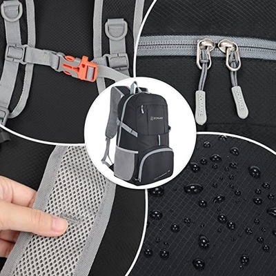 Mochila resistente al aire libre ligera del viaje 35l de agua de la mochila que camina