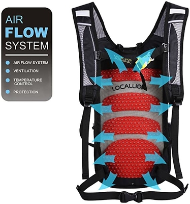 mochila que camina al aire libre de ciclo Daypack de la bici 18l para el viaje al aire libre