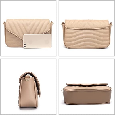 Bolso elegante de Small Quilted Crossbody del diseñador para las mujeres