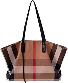 Las señoras amplias de lujo para mujer de la capacidad grande del bolso de la lona cruzan - el monedero del cuerpo