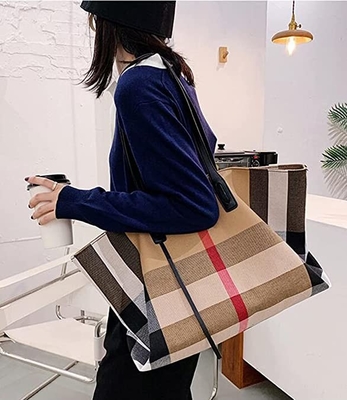 Las señoras amplias de lujo para mujer de la capacidad grande del bolso de la lona cruzan - el monedero del cuerpo